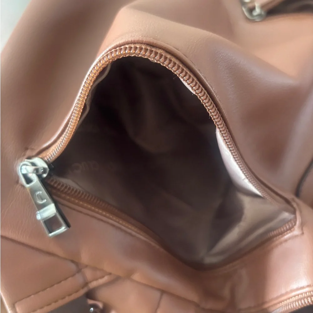4 for $20 item Two-Tone Brown and Cream Backpack